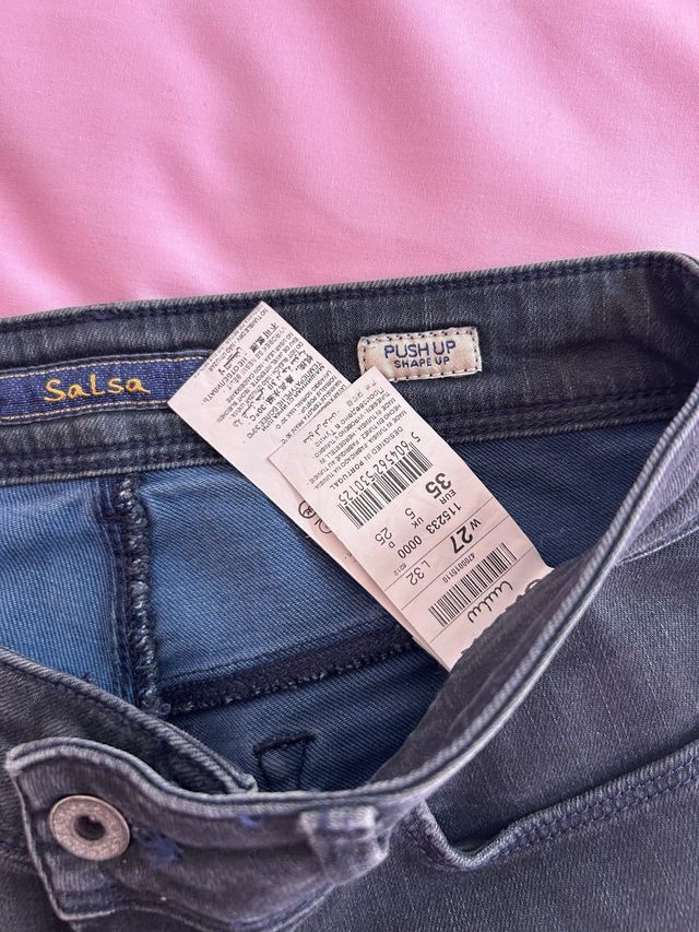 Pantalón vaquero Salsa Push Up Shape up W27