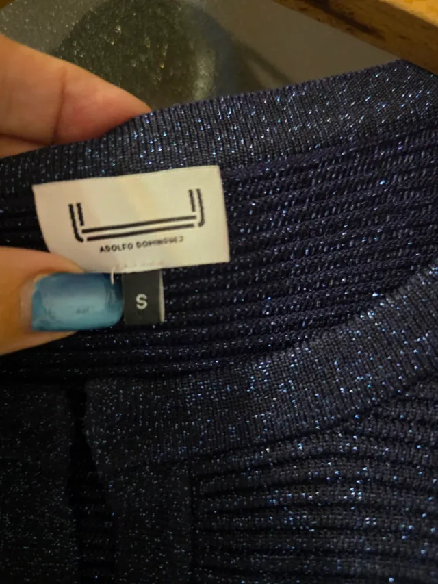 Torera Adolfo Domínguez Azul Noche