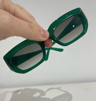 Gafas de sol verdes