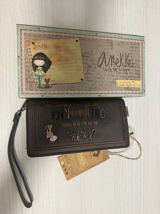 Cartera Anekke Marrón