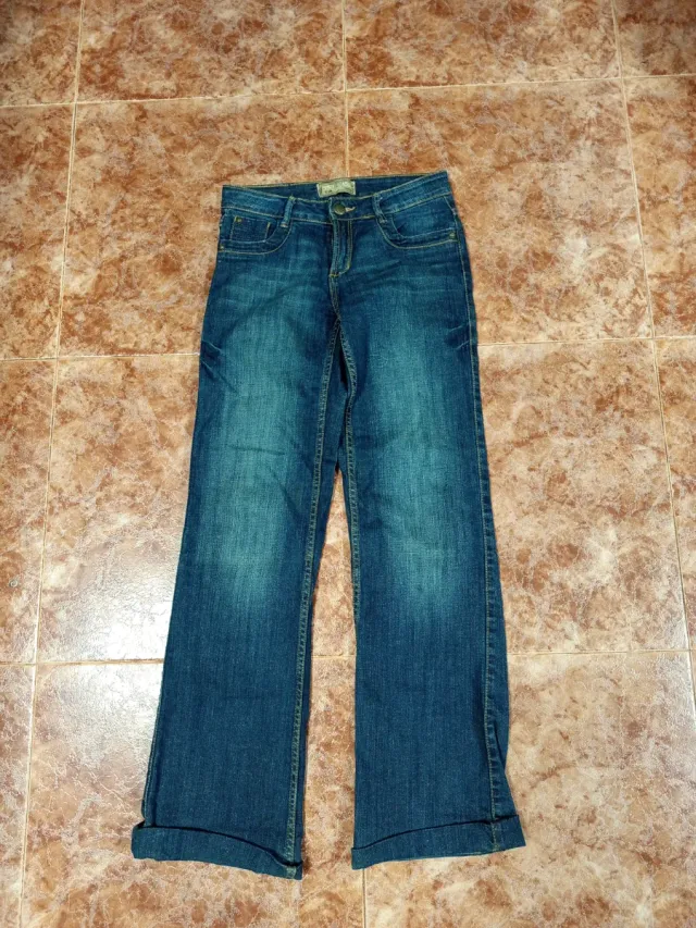 Pantalón vaquero Sfera Casual azul Talla 34