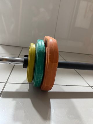 Kit Pesas Pro + Barra