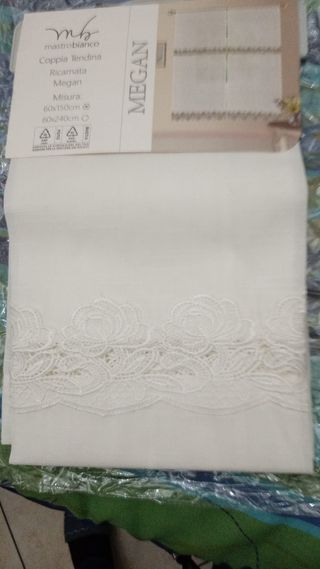 Coppia Tende Ricamate Megan Mastrobianco