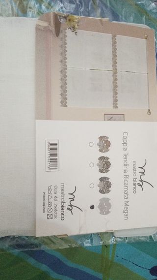 Coppia Tende Ricamate Megan Mastrobianco