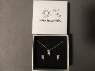 Set Collana e Orecchini Argento 925
