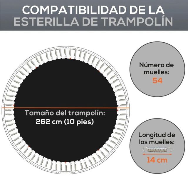 Tapete repuesto trampolín