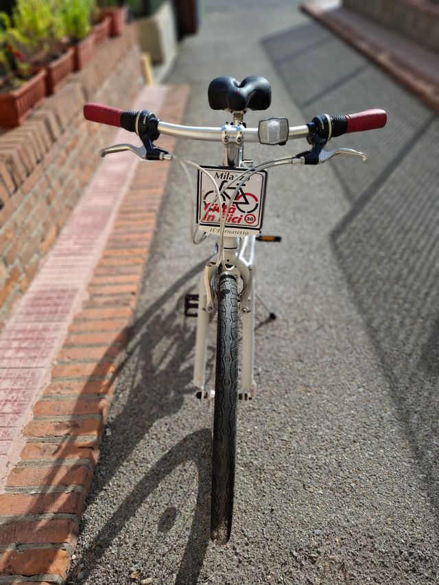 Bicicletta Pininfarina bianca