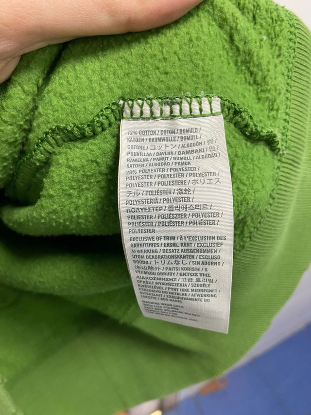 Sudadera Hollister Verde con Botones