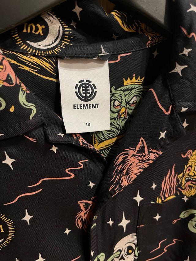 Camisa Element Estampada Talla 10