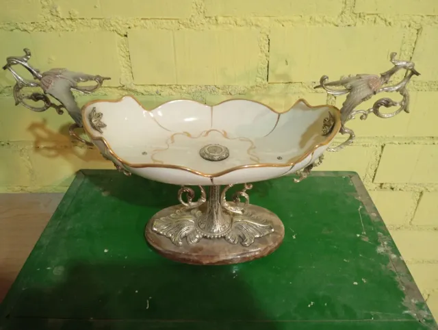 Centro de mesa antiguo vintage