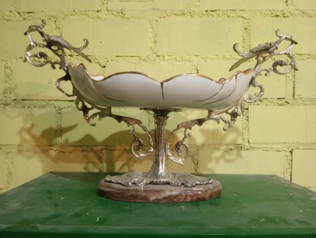 Centro de mesa antiguo vintage