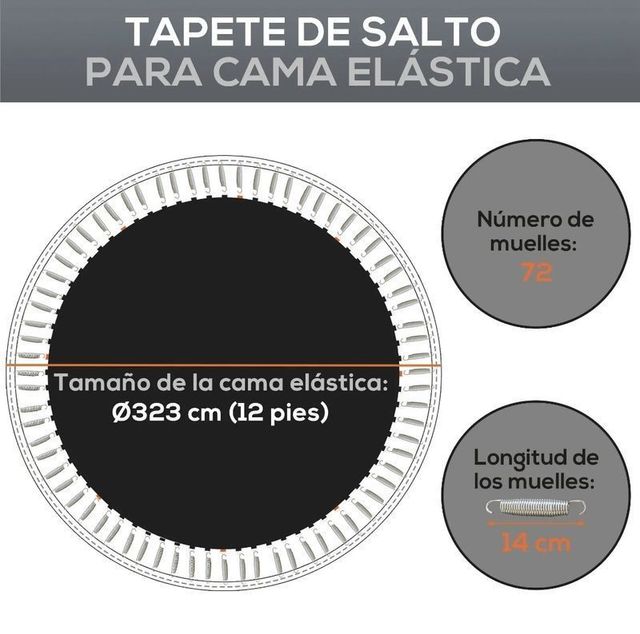 Tapete repuesto trampolin