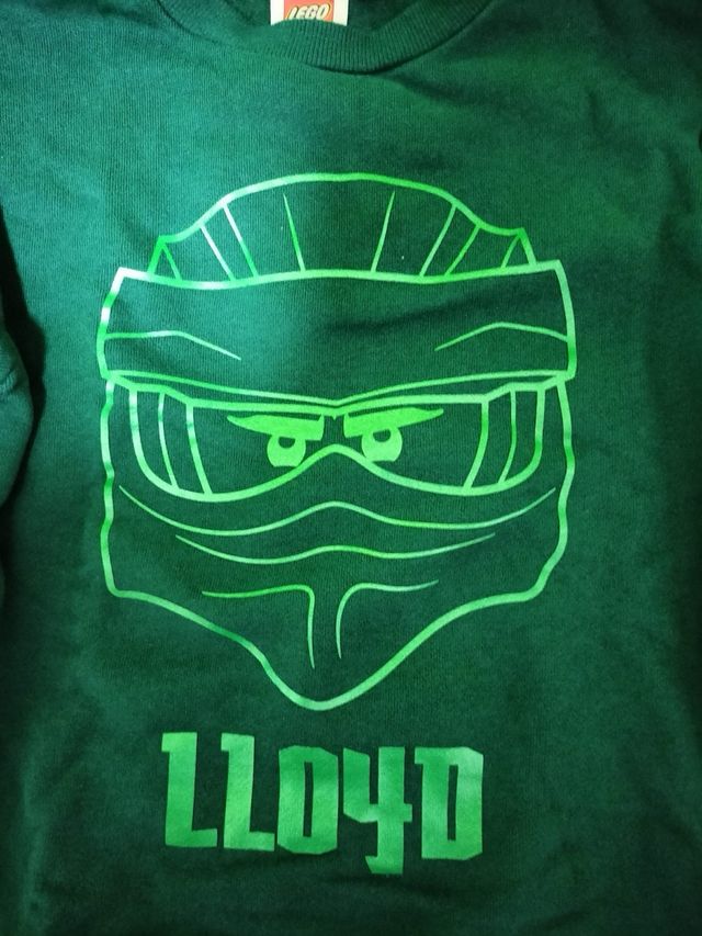 Sudadera Lego Ninjago Lloyd T 8 años