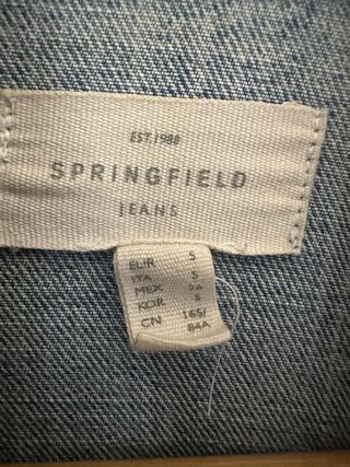 Cazadora vaquera Springfield Talla S