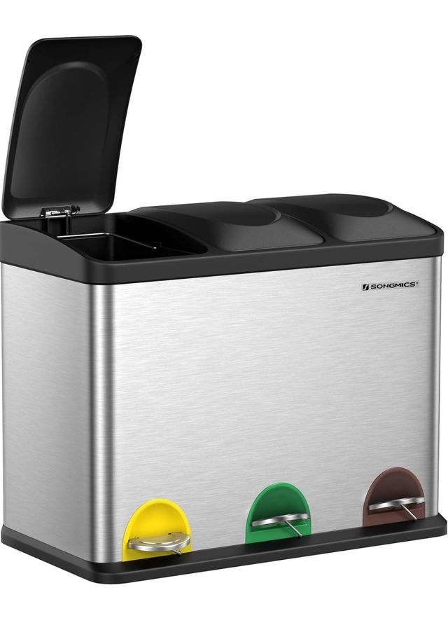 Cubo Basura Reciclaje SONGMICS 45L