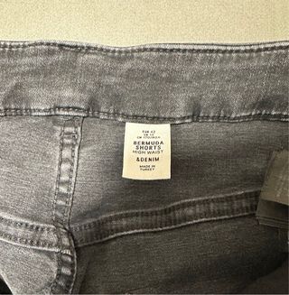 Pantalón corto vaquero de mujer