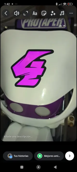 Sherco HRD 50 se daría al día con ITV . Focos led.