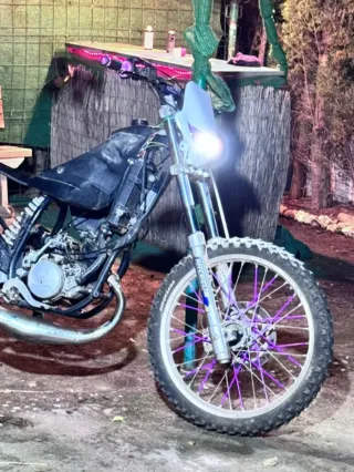 Sherco HRD 50 se daría al día con ITV . Focos led.