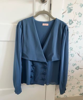 Blusa azul Bimani