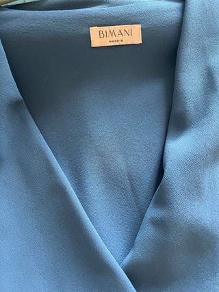 Blusa azul Bimani