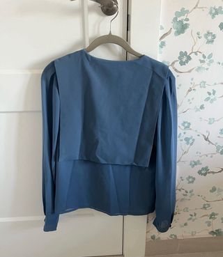 Blusa azul Bimani