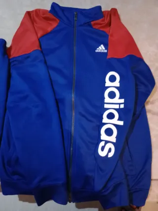 Chándal Adidas Azul y Rojo Original