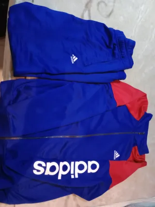 Chándal Adidas Azul y Rojo Original