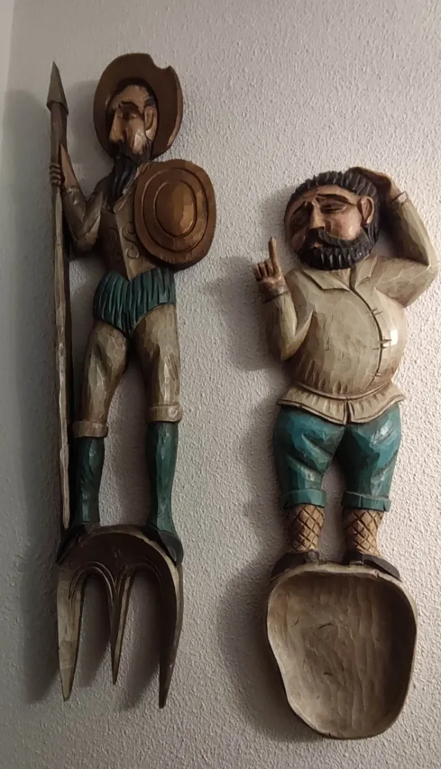 Tallas Don Quijote y Sancho Panza
