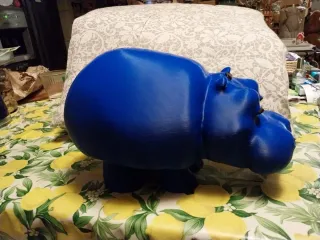 Pippo ippopotamo blu