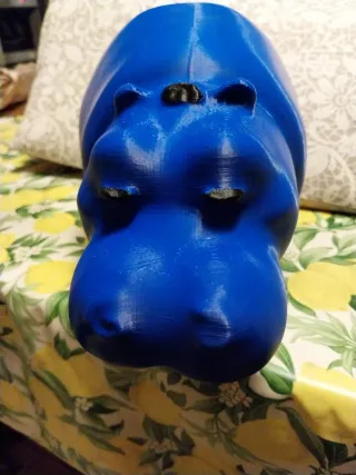 Pippo ippopotamo blu