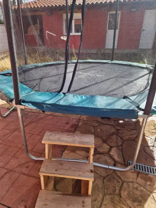 Cama Elástica con Red de Seguridad