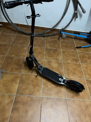 Patín plegable negro