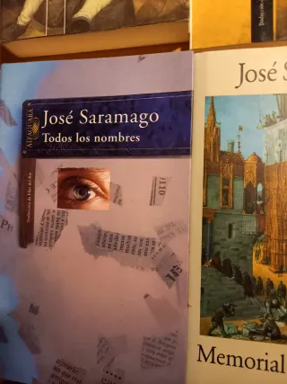 Libros Saramago, premio Nobel Literatura