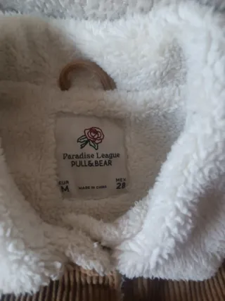 Cazadora pana y borreguillo