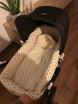 Saco Capazo Minicoton Lunares oval dots