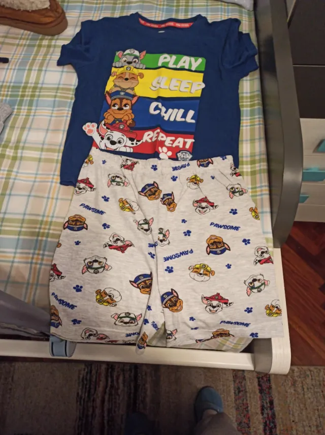 Pijama Patrulla Canina niño 6-7 años 122cm.