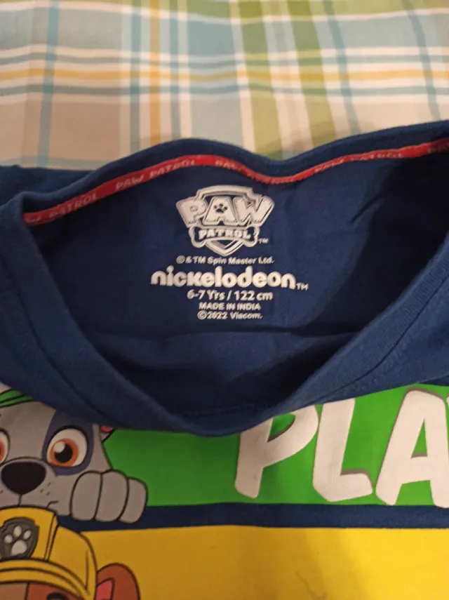 Pijama Patrulla Canina niño 6-7 años 122cm.