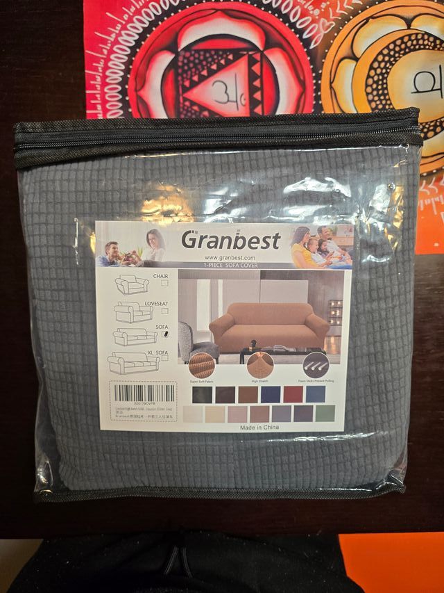 Capa Cinza para Sofá