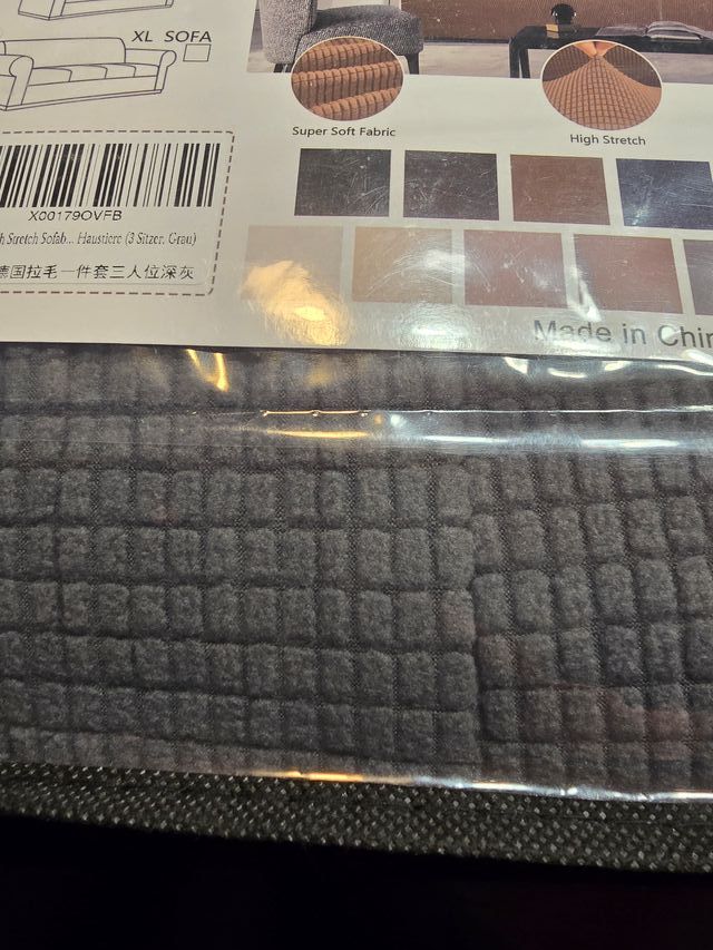 Capa Cinza para Sofá