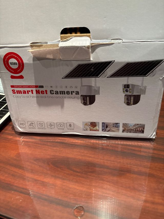 Cámara Vigilancia Solar V380 HD