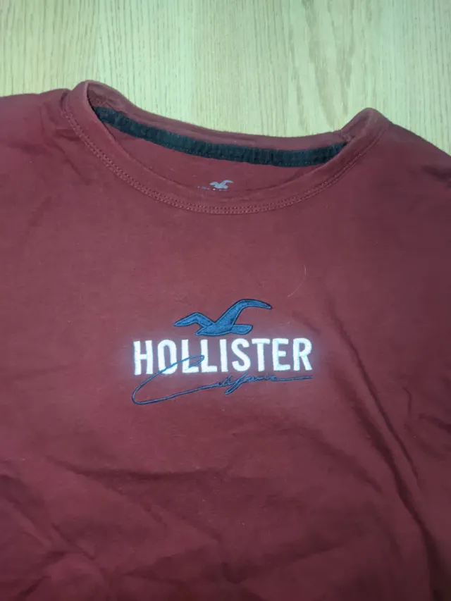 Camiseta Hollister Roja