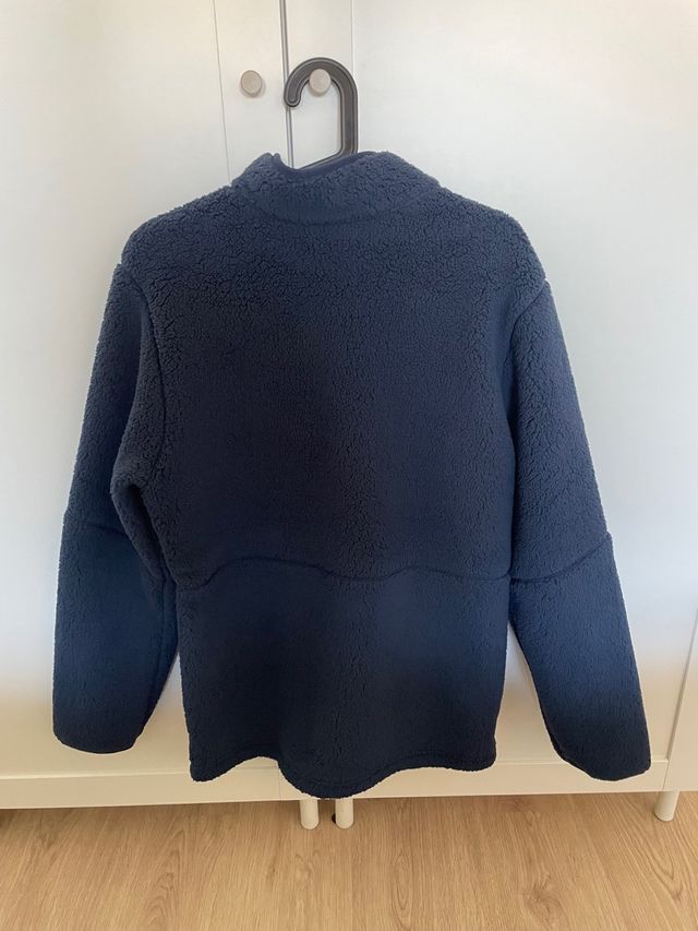 Forro polar Columbia azul y gris