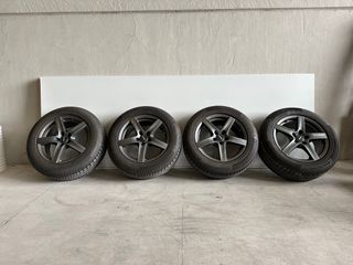 Llantas Alutec 18 Volvo + neumáticos  Continental.