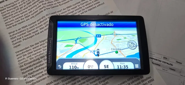 BMW Navigator V GPS para moto