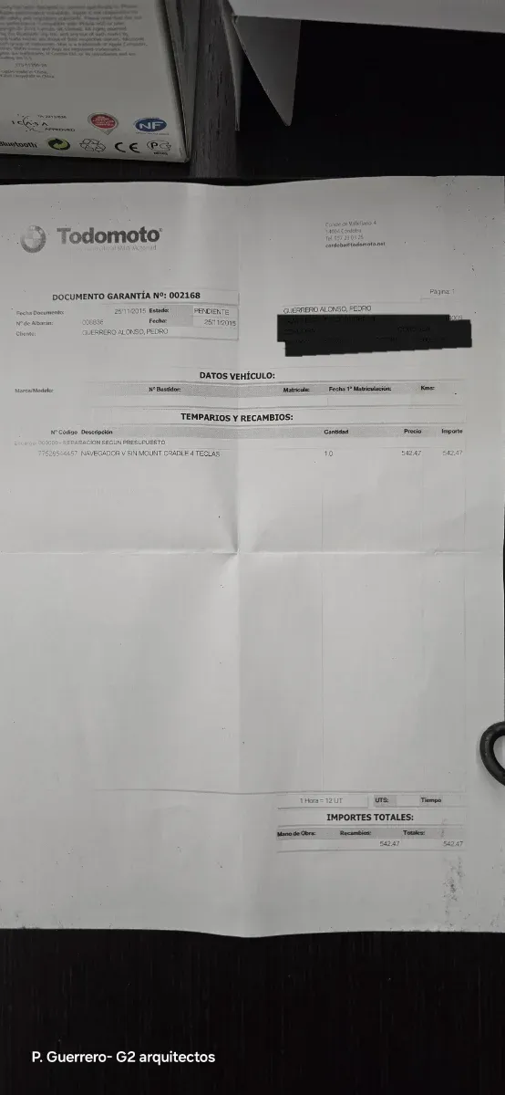 BMW Navigator V GPS para moto