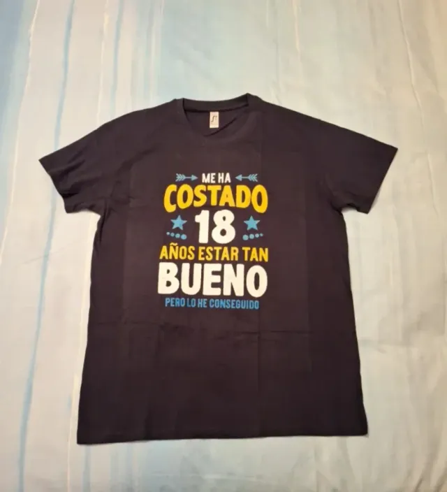 Camiseta divertida chico 18 años laTostadora