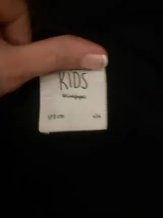 Chaqueta niña azul con capucha