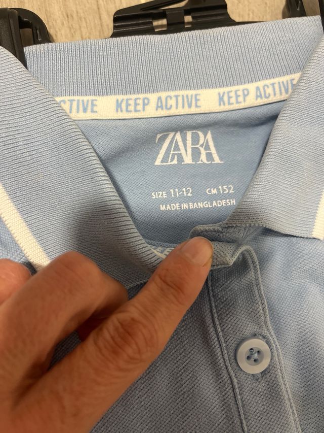 Vestido azul sin mangas