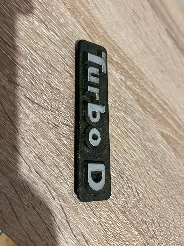 Anagrama Turbo D Citroen