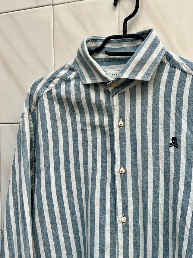 Camisa Scalpers Rayas Talla M